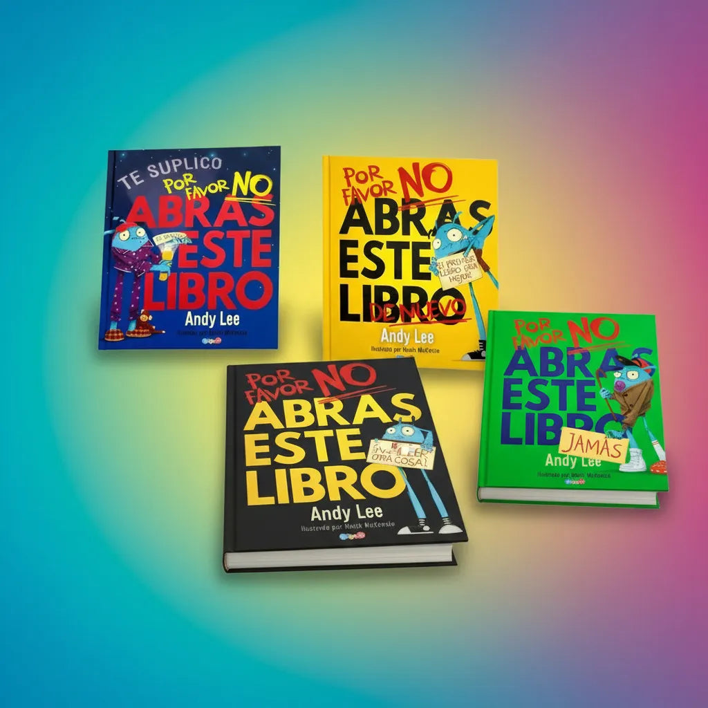 Colección: Por Favor No Abras Este Libro De Andy Lee- Niño+3