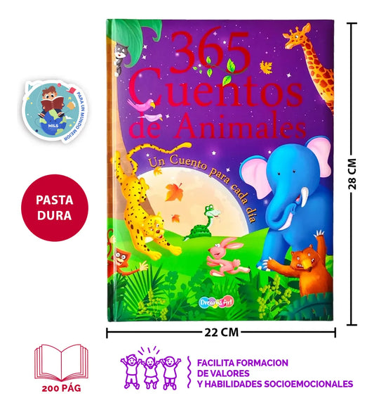 365 Cuentos De Animales: Un Cuento Para Cada Día.