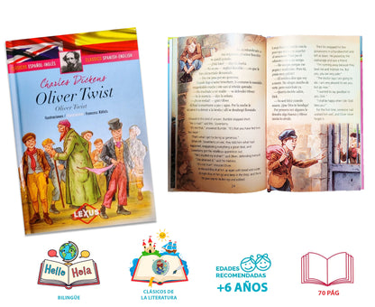 Oliver Twist (bilingüe Tapa Dura) / Charles Dickens