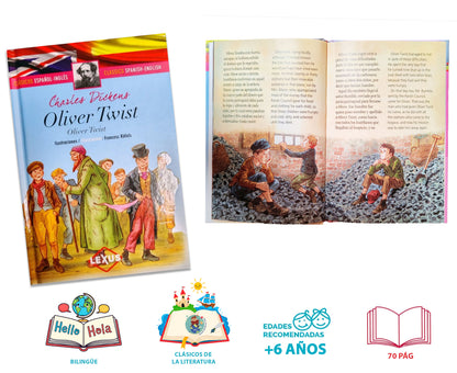 Oliver Twist (bilingüe Tapa Dura) / Charles Dickens