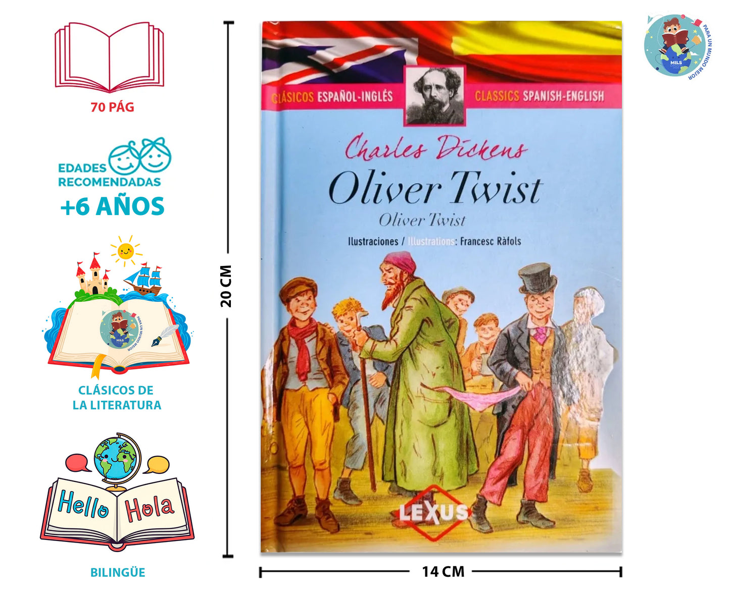 Oliver Twist (bilingüe Tapa Dura) / Charles Dickens