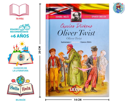 Oliver Twist (bilingüe Tapa Dura) / Charles Dickens