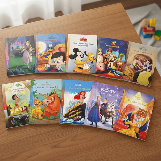 Colección De 10 Cuentos Disney +3 Años