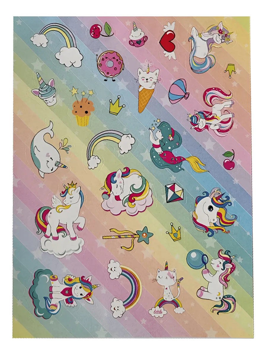 Libro Infantil Pegando 1000 + Stickers Increíbles