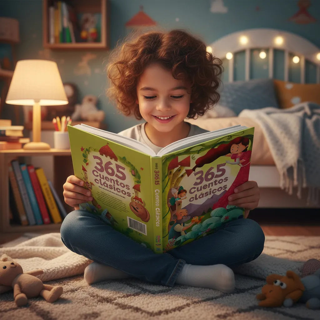 Libros Pasta Dura Infantiles Niños 365 Cuentos Clasicos