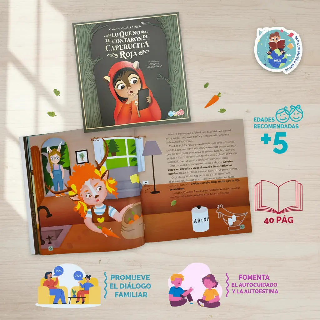 Lo Que No Te Contaron De Caperucita Roja - Cuento Educativo