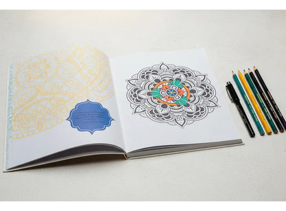 Set De 4 Libros Para Colorear Mándalas. Relájate E Inspírate