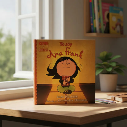 Libro Para Niños Cuentos-bio Ana Frank +8 Años