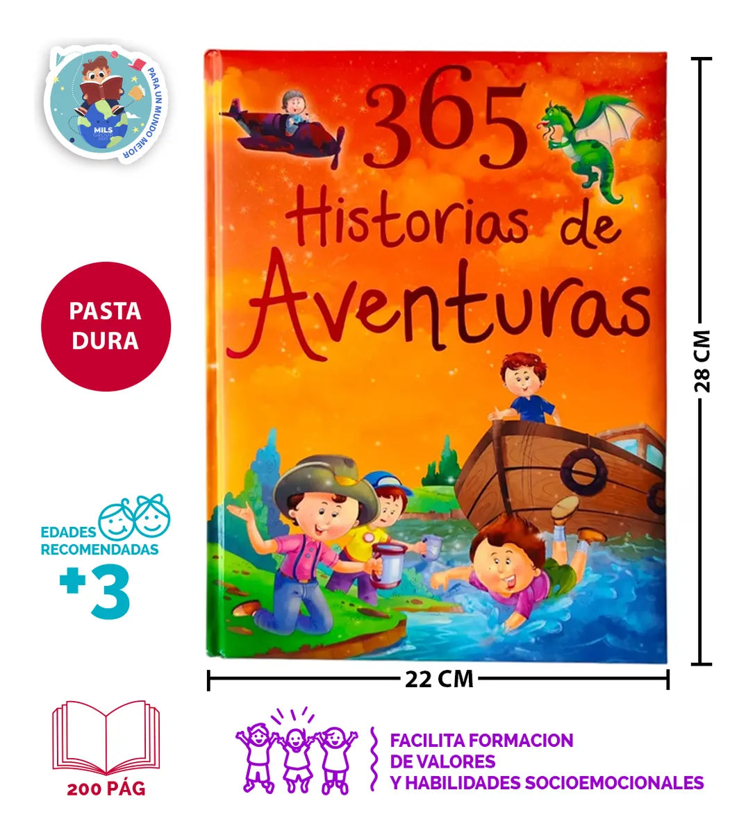 365 Historias De Aventuras, De Joseph Alchalel. 365 Cuentos Editorial Dreamsart.