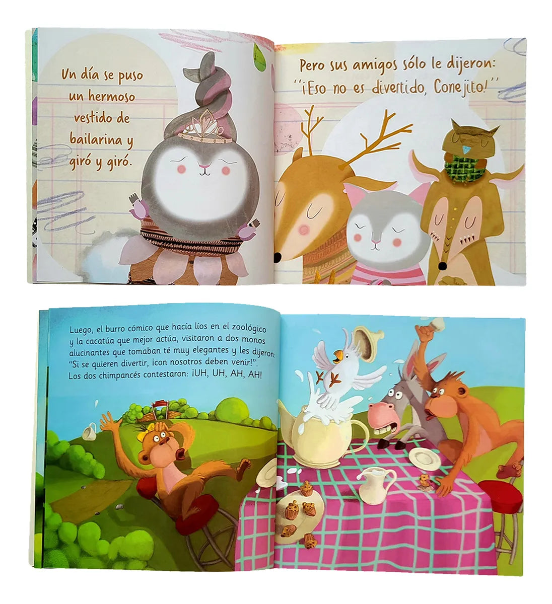 Set 4 Libros De Cuentos: Valores Y Virtudes Infantiles Vol 5