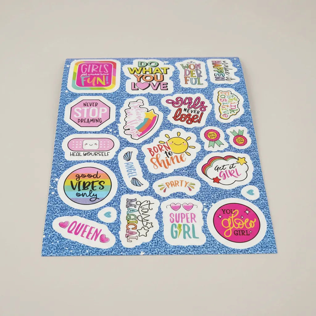 Libro Infantil 1000 + Stickers Increíbles Para Niñas +3 Años