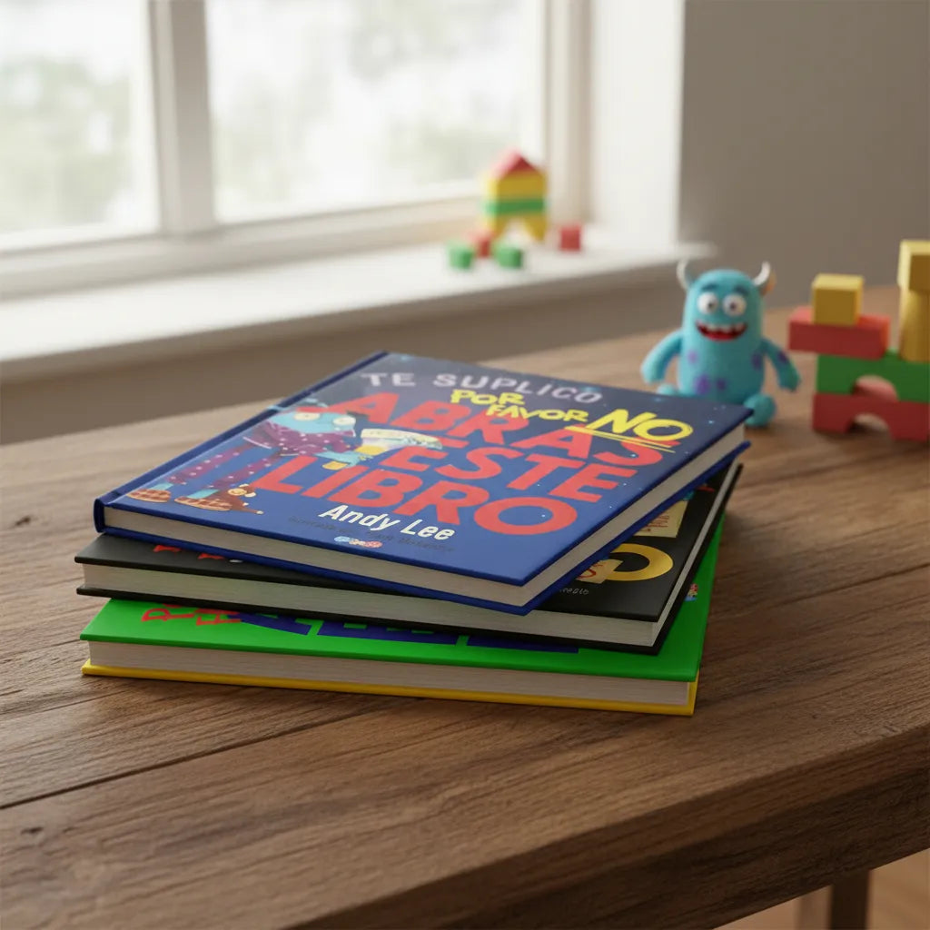 Colección: Por Favor No Abras Este Libro De Andy Lee- Niño+3