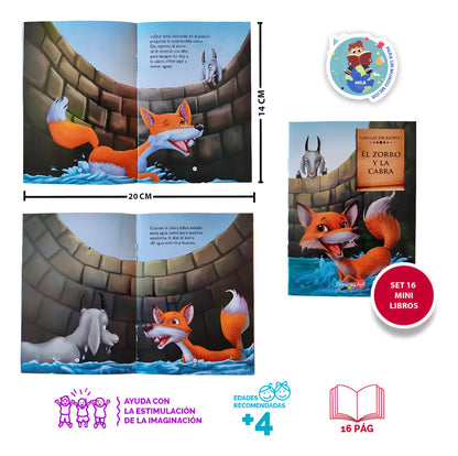 Set De 16 Mini Cuentos Dreams Art - 2024