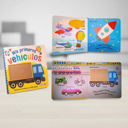 Set De 4 Libros Para Niños Toca Y Siente Texturas +2 Años