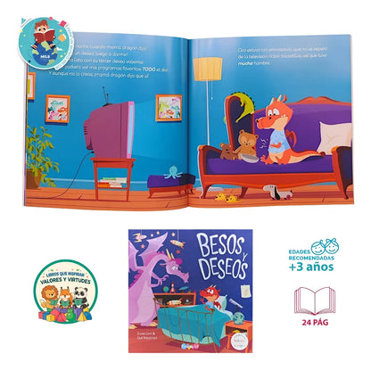 Colección De 5 Volumenes De Valores Para Niños (20 Libros)