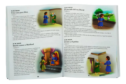 Libros Pasta Dura Cuentos Niños 365 Historias De La Biblia