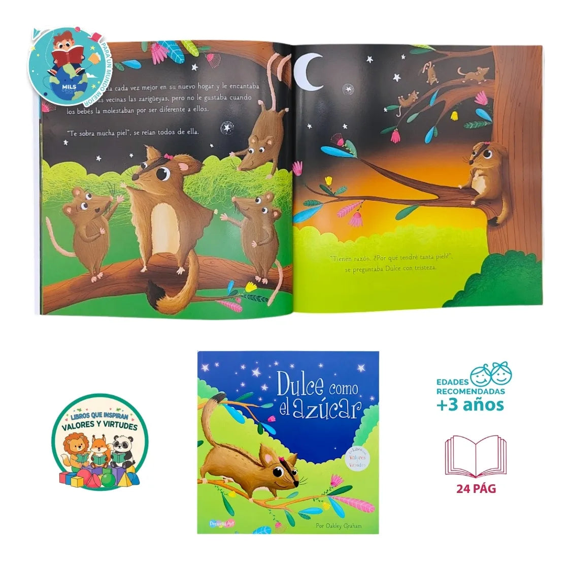 Colección De 5 Volumenes De Valores Para Niños (20 Libros)