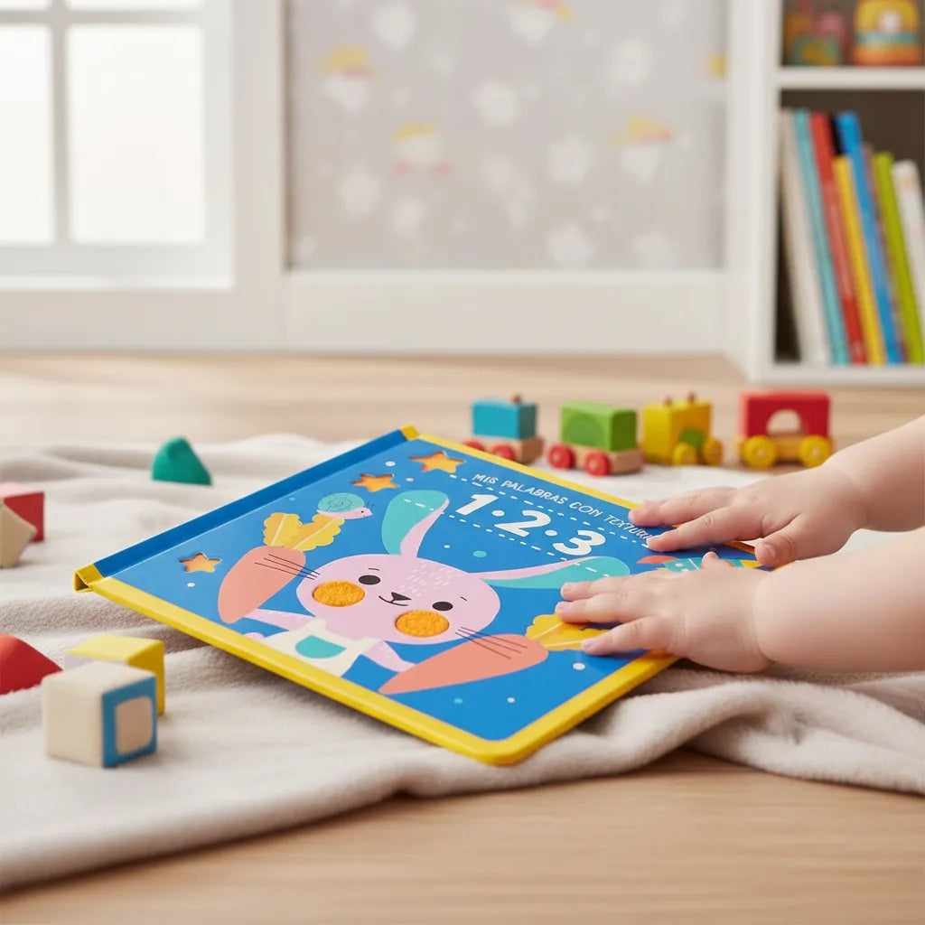 1 2 3. Mis Palabras Con Texturas / Pd., De Jo Dupre Bvba. Editorial Jo Dupre Bvba (yoyo Books)