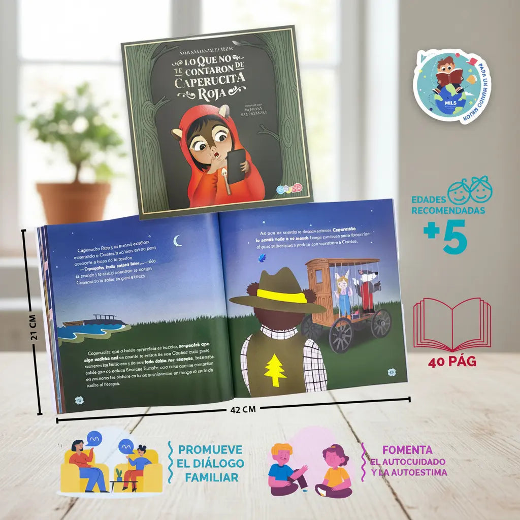 Lo Que No Te Contaron De Caperucita Roja - Cuento Educativo
