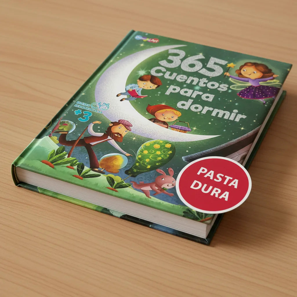 Libros 365 Cuentos Dormir Volumen 1 Niños Infantil Pasta Dura