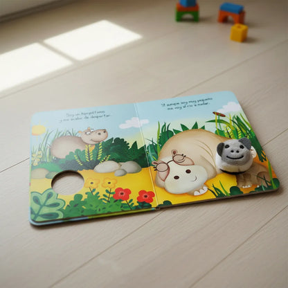 Set De 4 Libros Para Niños- Dedito Animalito Marioneta