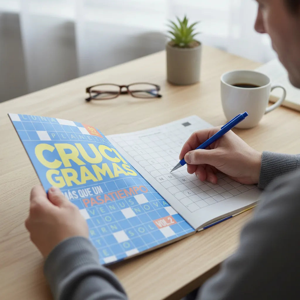 Set De 2 Crucigramas Vol. 1 Y 2 80 Páginas C/u