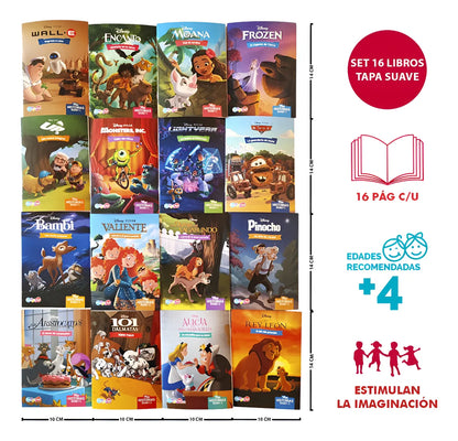 Set 16 Mini Historias Disney - Edición 2024 - Dreams Art