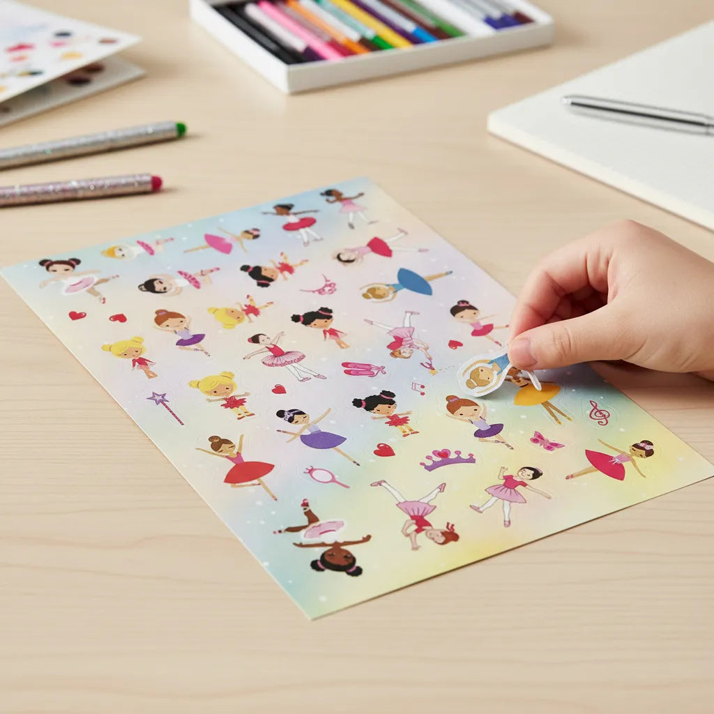 Libro Infantil 1000 + Stickers Increíbles Para Niñas +3 Años