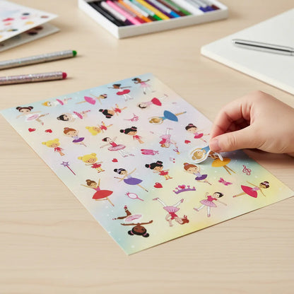 Libro Infantil 1000 + Stickers Increíbles Para Niñas +3 Años