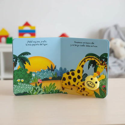 Set De 4 Libros Para Niños- Dedito Animalito Marioneta