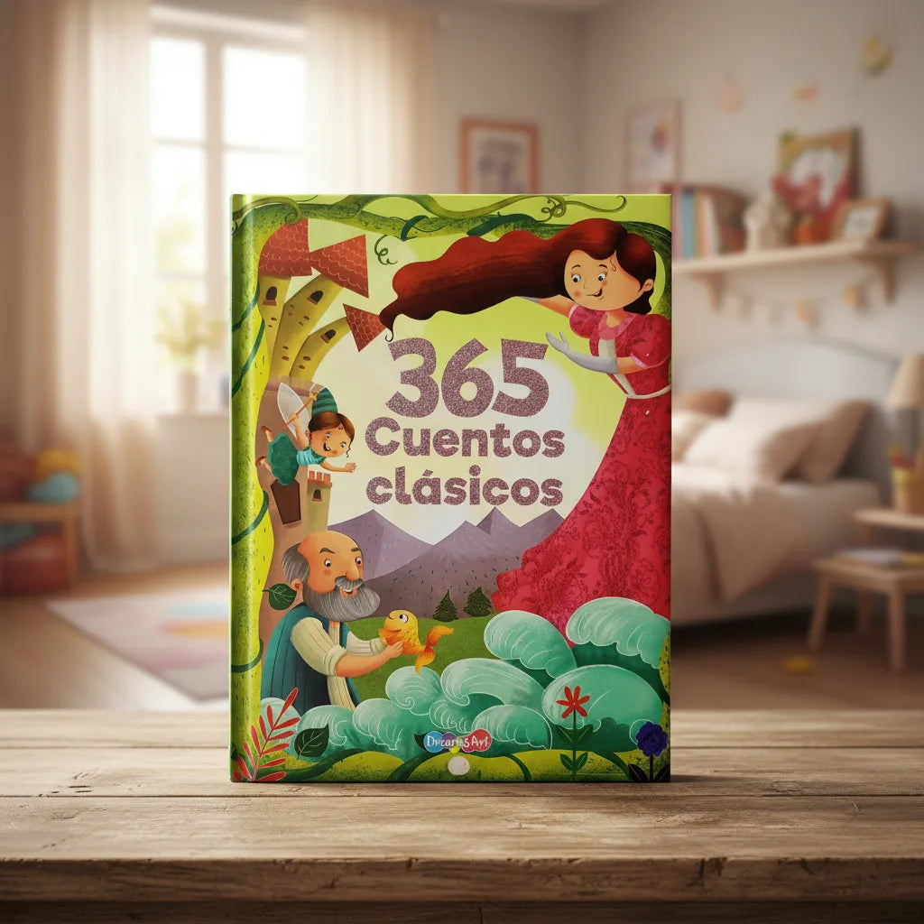 Libros Pasta Dura Infantiles Niños 365 Cuentos Clasicos
