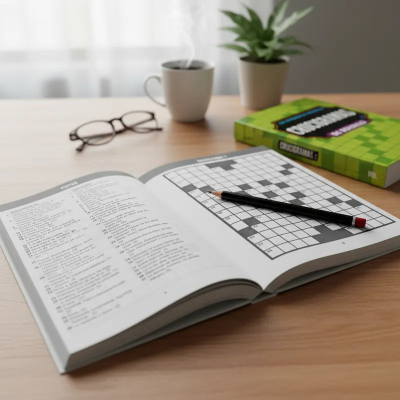 Set 4 Libros: Crucigramas Y Sopas De Letras. Pasatiempos