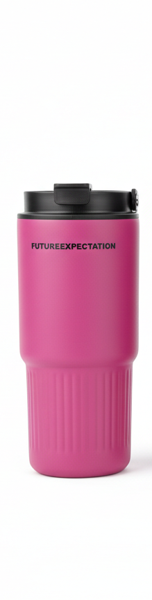 Termo de Acero Inoxidable 700ml con Asa - Botella Térmica Antigoteo de Alta Resistencia - Mantiene Temperatura 12 Horas - Disponible en Negro, Blanco y Magenta.