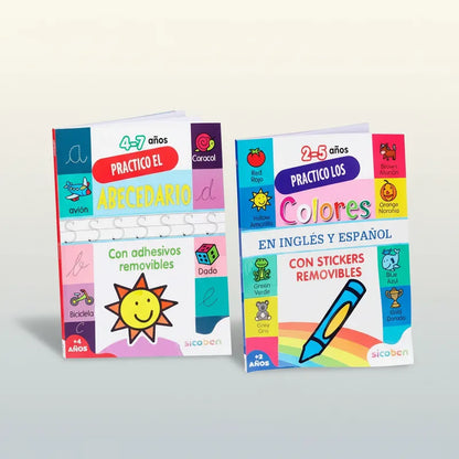 Libros Para Niños- Practico En Casa Inglés Y Español